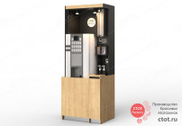 Кофемодуль для напольного кофейного автомата G250 860х2224х652 мм