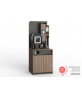 Фото кофе-модуль с местом для автоматич. дисп. стак. и местом под терминал оплаты 800х1960х718 мм №1