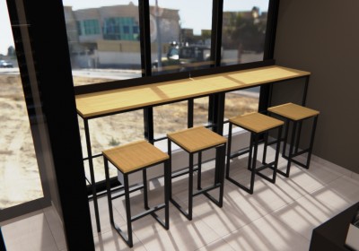 Мебель для кафе АЗС